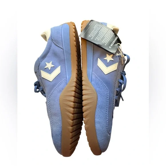Converse Light Blue Suede Sneakers size 9 - Picture 7 of 7